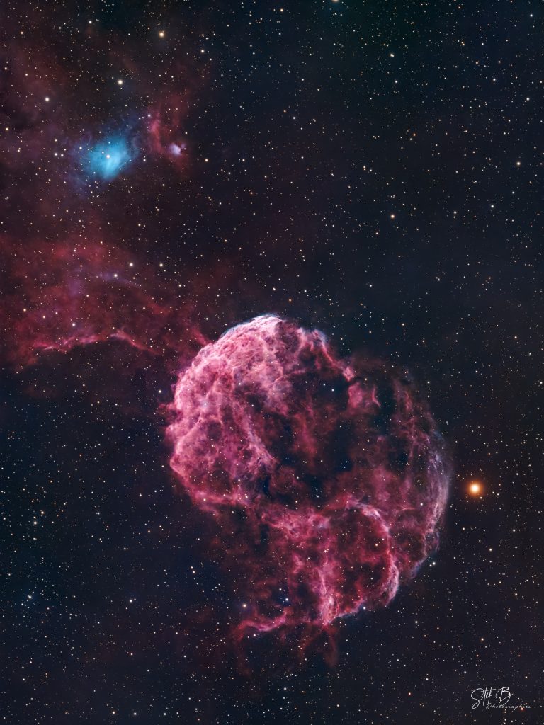 IC443 : La nébuleuse de la Méduse