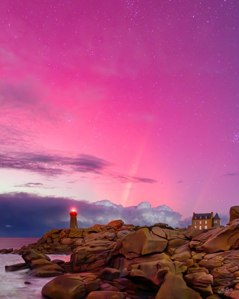 Aurores boréales – phare