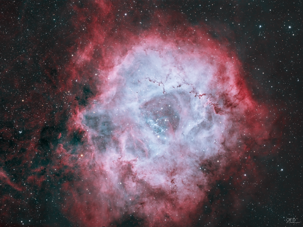 NGC 2237-Nebuleuse de la Rosette
