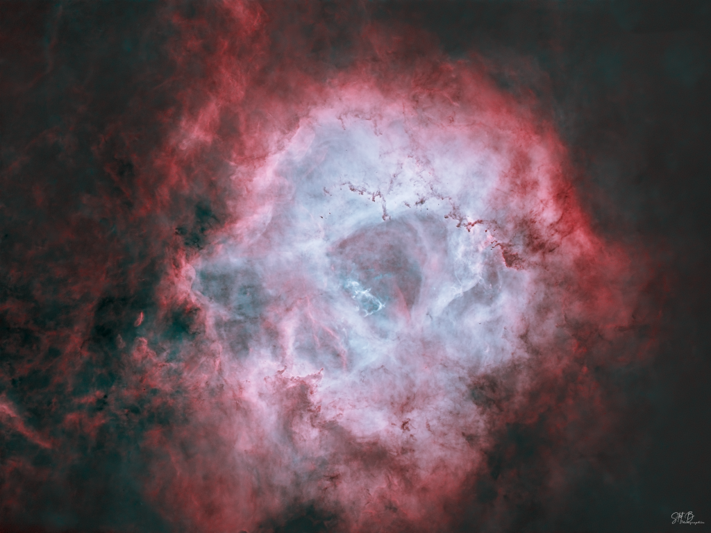 NGC 2237-Nebuleuse de la Rosette (Starless)